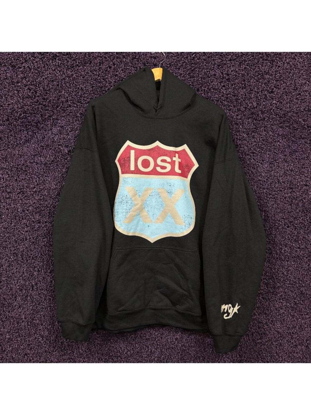 Machine Gun Kelly Lost XX Lost Americana Hoodie Size 2XL